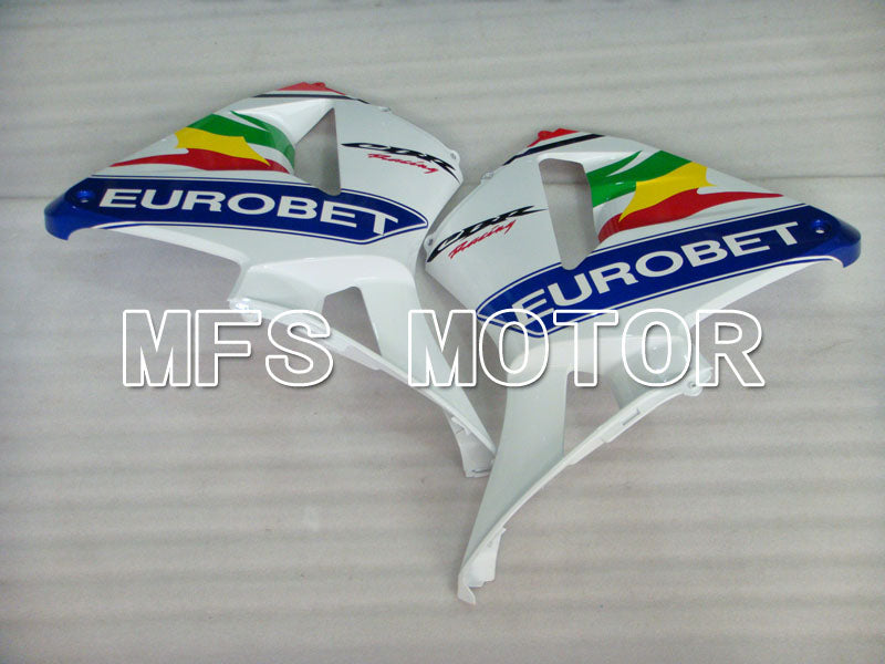 Honda CBR600RR 2003-2004 Injection ABS Fairing - Eurobet - White Black Blue - MFS2065 - Fairings Kit
