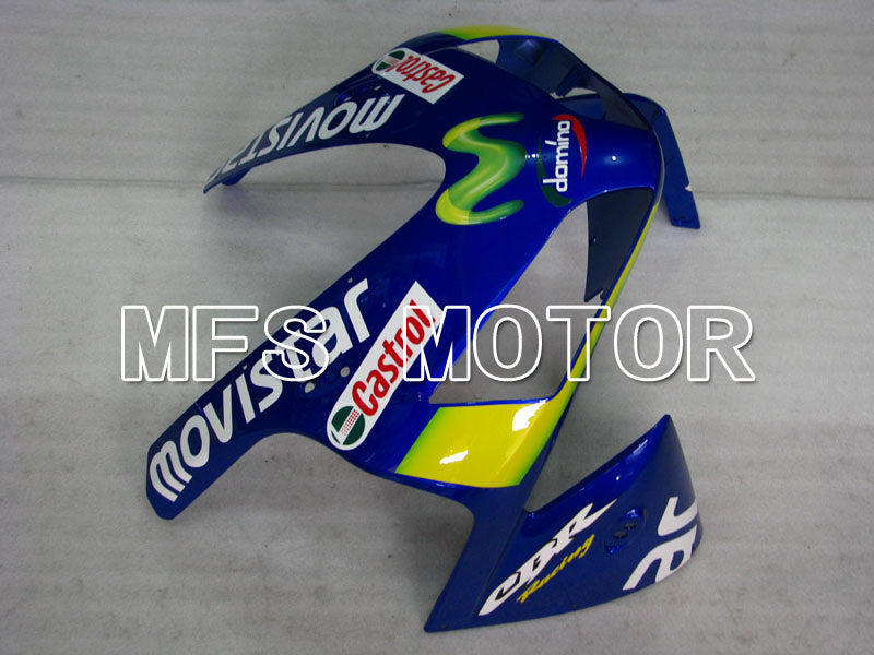 Honda CBR600RR 2003-2004 Injection ABS Fairing - Castrol - Green Blue - MFS2066 - Fairings Kit