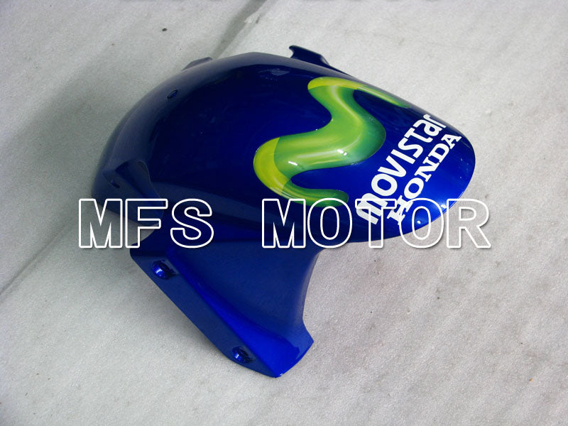 Honda CBR600RR 2003-2004 Injection ABS Fairing - Castrol - Green Blue - MFS2066 - Fairings Kit