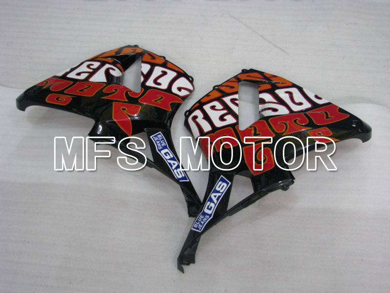 Honda CBR600RR 2003-2004 Injection ABS Fairing - Repsol - Green Black Red - MFS2069 - Fairings Kit