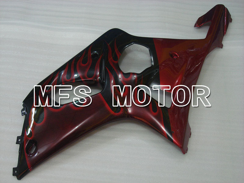 Suzuki GSXR750 2000-2003 Injection ABS Fairing - Flame - Black - MFS6937 - Fairings Kit