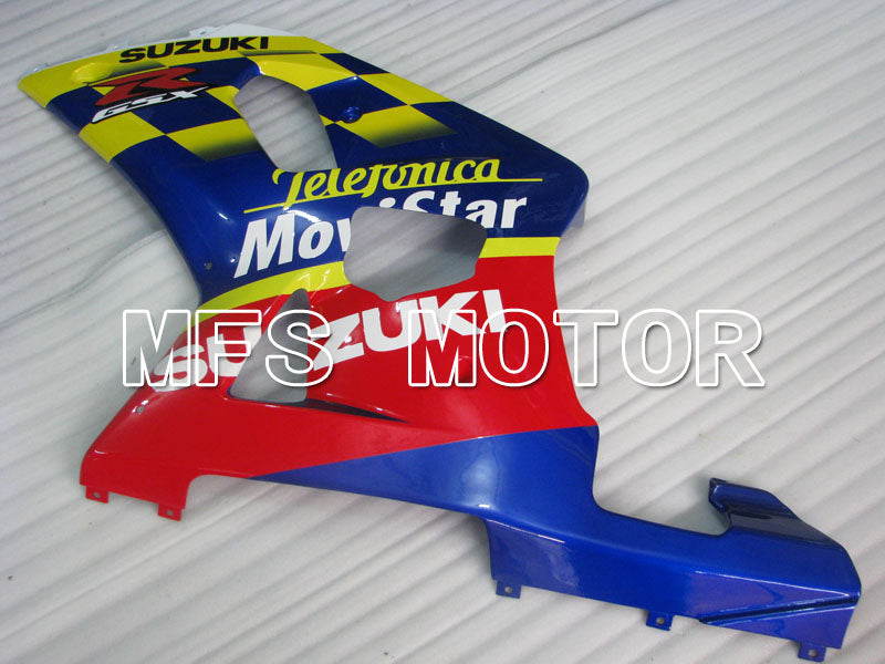 Suzuki GSXR600 2001-2003 Injection ABS Fairing - Movistar - Red Blue - MFS2099 - Fairings Kit