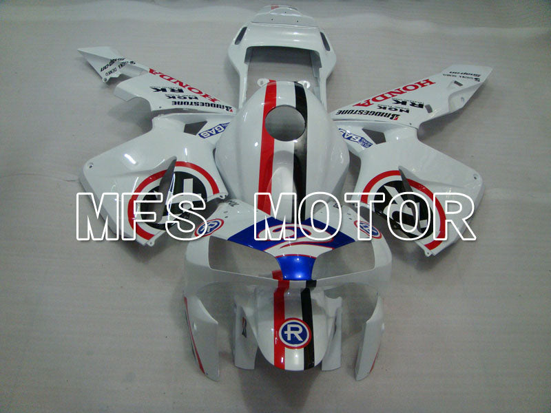 Honda CBR600RR 2003-2004 ABS Injection Fairing - Repsol - Red White Blue - MFS2103 - Fairings Kit