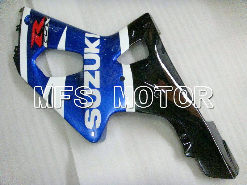 Suzuki GSXR750 2000-2003 Injection ABS Fairing - Factory Style - Black Wihte Blue - MFS6943 - Fairings Kit