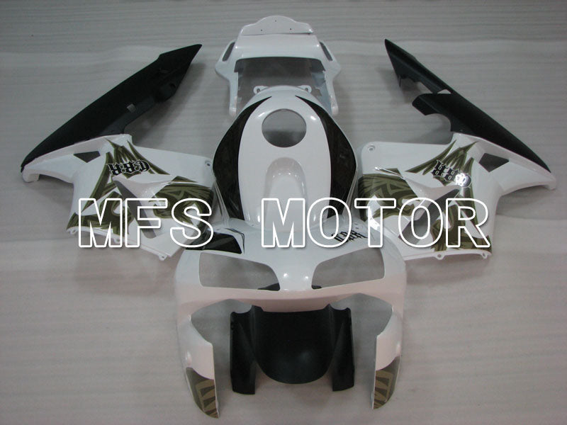 Honda CBR600RR 2003-2004 ABS Injection Fairing - Others - ArmyGreen White Black - MFS2111 - Fairings Kit