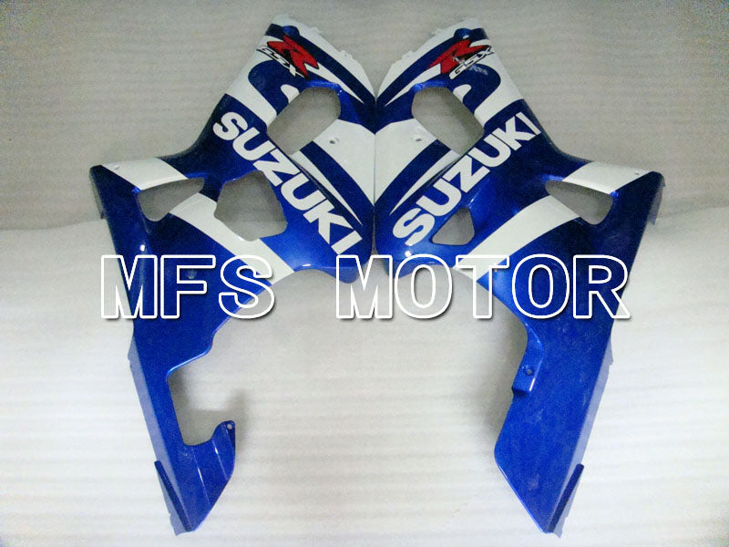 Suzuki GSXR750 2000-2003 Injection ABS Fairing - Factory Style - Black Wihte Blue - MFS6945 - Fairings Kit