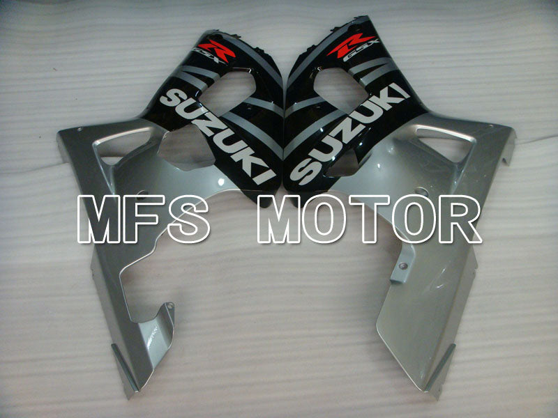 Suzuki GSXR600 2001-2003 Injection ABS Fairing - Factory Style - Black Silver - MFS2121 - Fairings Kit