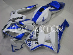 Honda CBR600RR 2003-2004 ABS Injection Fairing - PRAMAC - White Blue - MFS2122 - Fairings Kit