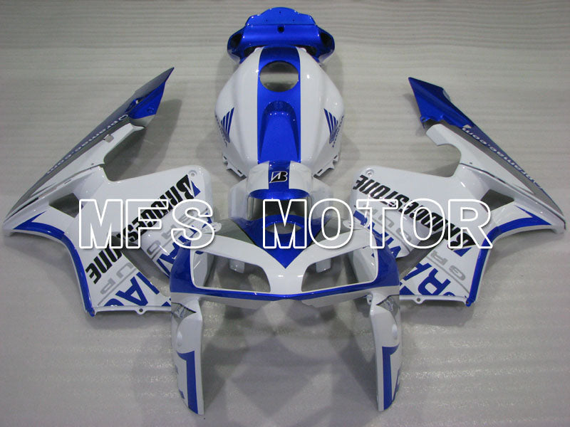 Honda CBR600RR 2003-2004 ABS Injection Fairing - PRAMAC - White Blue - MFS2122 - Fairings Kit
