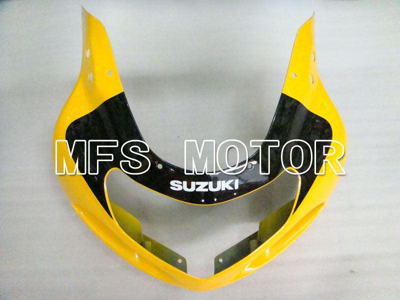 Suzuki GSXR600 2001-2003 Injection ABS Fairing - Factory Style - Black Yellow - MFS2129 - Fairings Kit