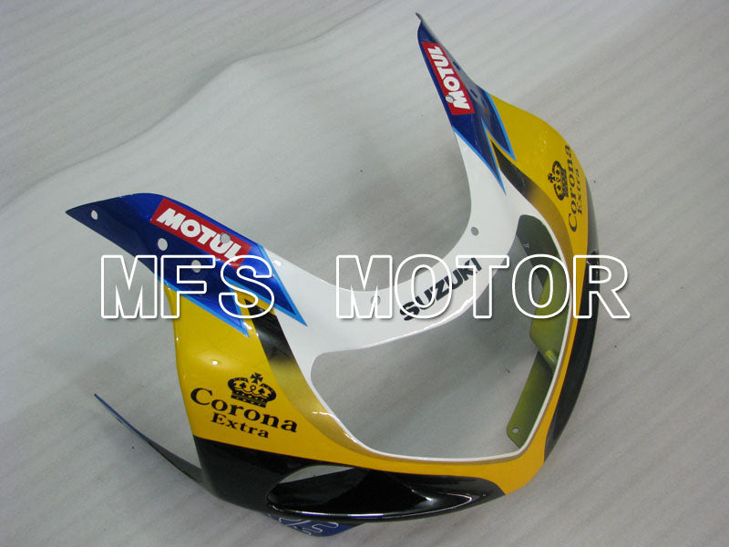 Suzuki GSXR750 2000-2003 Injection ABS Fairing - Factory Style - Black Yellow Blue - MFS6954 - Fairings Kit