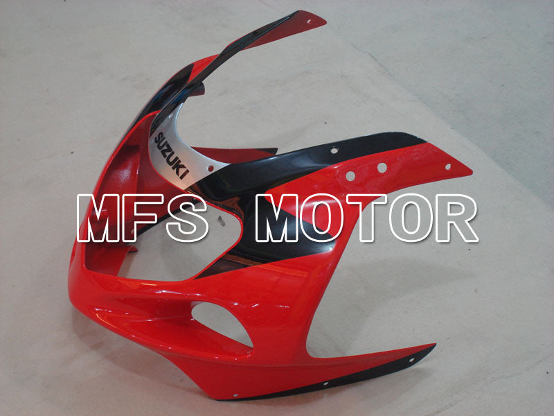 Suzuki GSXR750 2000-2003 Injection ABS Fairing - Factory Style - Black Red Silver - MFS6955 - Fairings Kit