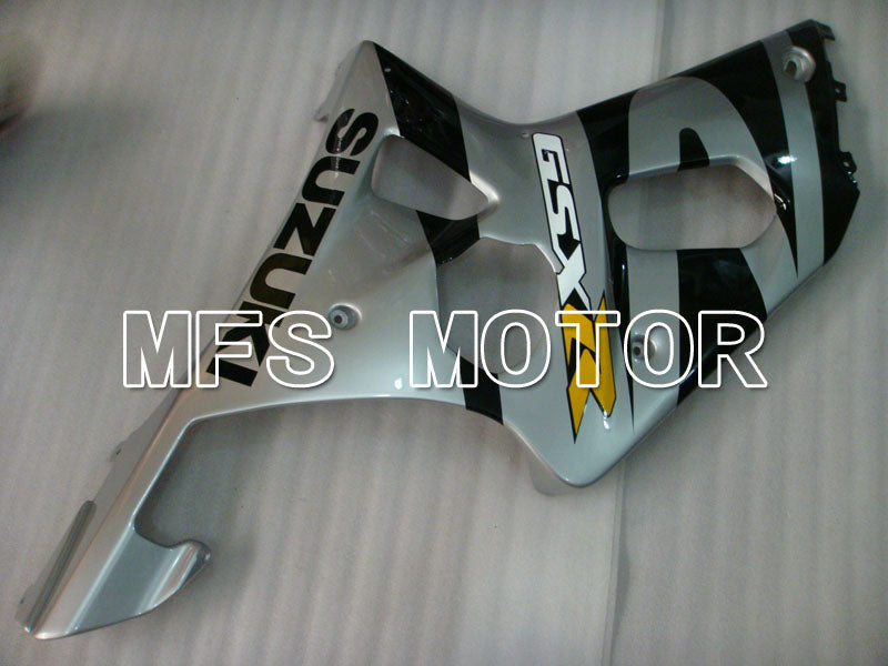 Suzuki GSXR750 2000-2003 Injection ABS Fairing - Factory Style - Black Silver - MFS6952 - Fairings Kit