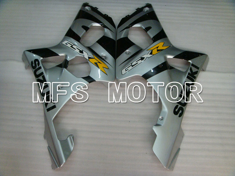 Suzuki GSXR600 2001-2003 Injection ABS Fairing - Factory Style - Black Silver - MFS2134 - Fairings Kit