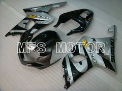 Suzuki GSXR750 2000-2003 Injection ABS Fairing - Factory Style - Black Silver - MFS6952 - Fairings Kit