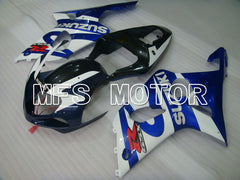 Suzuki GSXR600 2001-2003 Injection ABS Fairing - Factory Style - Black Blue White - MFS2137 - Fairings Kit