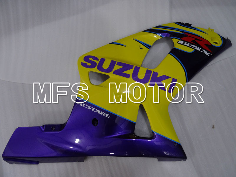 Suzuki GSXR750 2000-2003 Injection ABS Fairing - Factory Style - Yellow Purple - MFS6959 - Fairings Kit