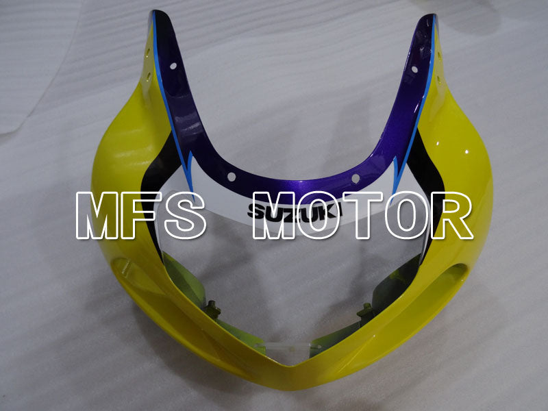 Suzuki GSXR750 2000-2003 Injection ABS Fairing - Factory Style - Yellow Purple - MFS6959 - Fairings Kit