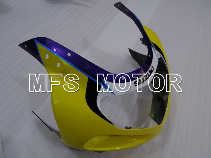 Suzuki GSXR750 2000-2003 Injection ABS Fairing - Factory Style - Yellow Purple - MFS6959 - Fairings Kit
