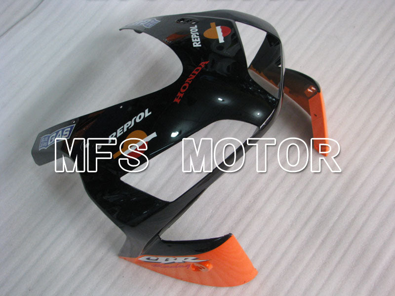 Honda CBR600RR 2003-2004 ABS Injection Fairing - Repsol - Red Orange Black - MFS2143 - Fairings Kit