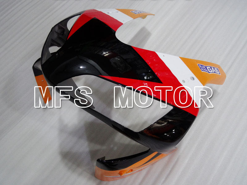 Honda CBR600RR 2003-2004 ABS Injection Fairing - Repsol - Red Orange Black - MFS2145 - Fairings Kit