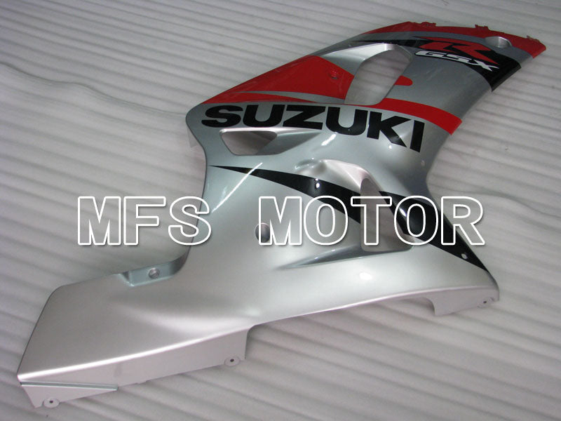 Suzuki GSXR750 2000-2003 Injection ABS Fairing - Factory Style - Black Red Silver - MFS6963 - Fairings Kit