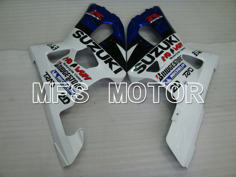 Suzuki GSXR600 2001-2003 Injection ABS Fairing - MOTUL - White Blue - MFS2155 - Fairings Kit