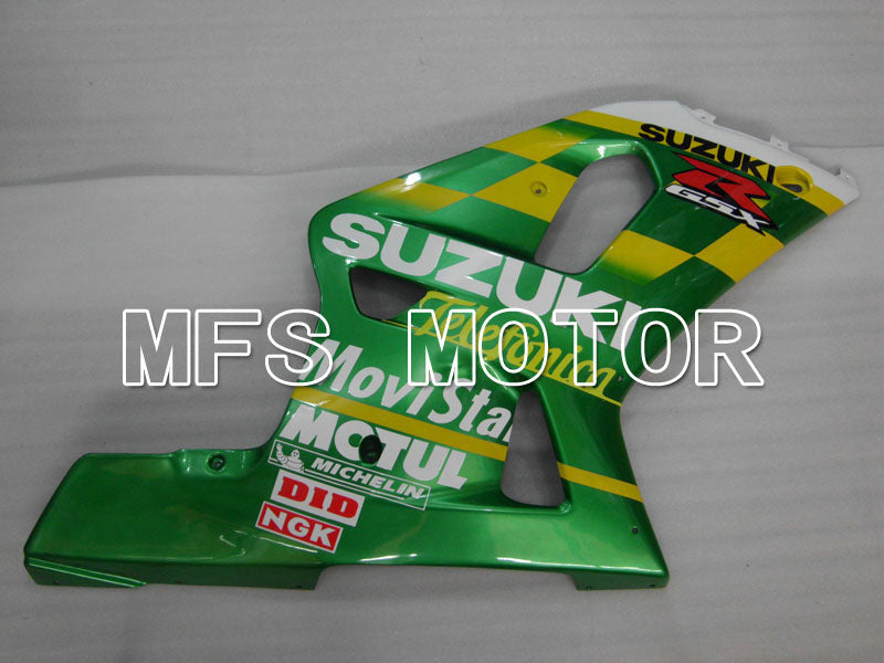 Suzuki GSXR600 2001-2003 Injection ABS Fairing - Movistar - Green - MFS2156 - Fairings Kit