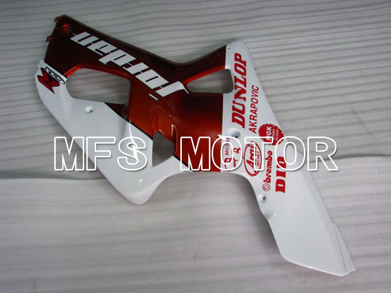 Suzuki GSXR750 2000-2003 Injection ABS Fairing - Jordan - Red White - MFS6974 - Fairings Kit