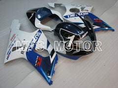 Suzuki GSXR600 2001-2003 Injection ABS Fairing - DUNLOP - White Blue - MFS2161 - Fairings Kit