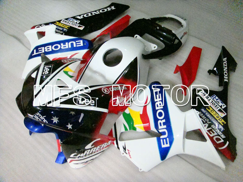 Honda CBR600RR 2005-2006 Injection ABS Fairing - Eutobet - Red Black White - MFS2162 - Fairings Kit