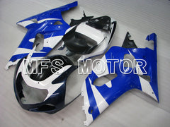 Suzuki GSXR750 2000-2003 Injection ABS Fairing - Factory Style - White Blue - MFS6982 - Fairings Kit