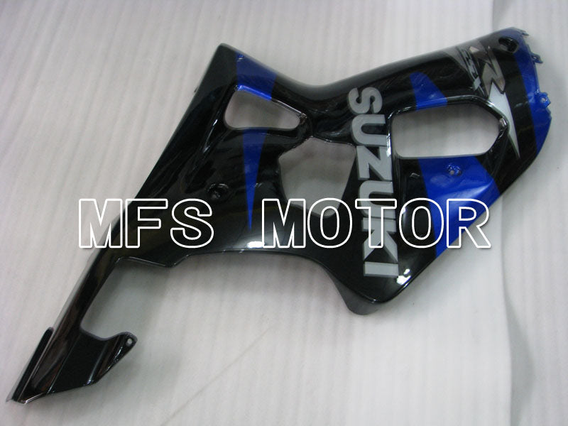 Suzuki GSXR600 2001-2003 Injection ABS Fairing - Factory Style - Black Blue - MFS2174 - Fairings Kit