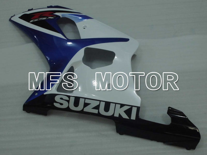Suzuki GSXR600 2001-2003 Injection ABS Fairing - Factory Style - White Blue - MFS2176 - Fairings Kit