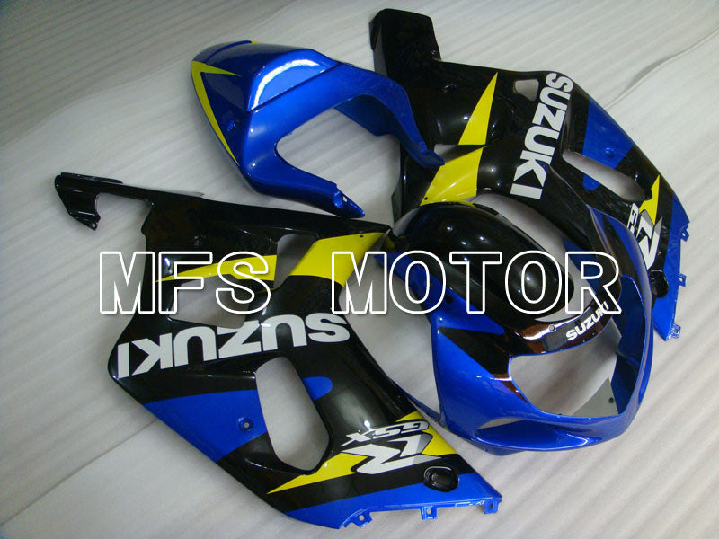 Suzuki GSXR750 2000-2003 Injection ABS Fairing - Factory Style - Black Blue - MFS6984 - Fairings Kit