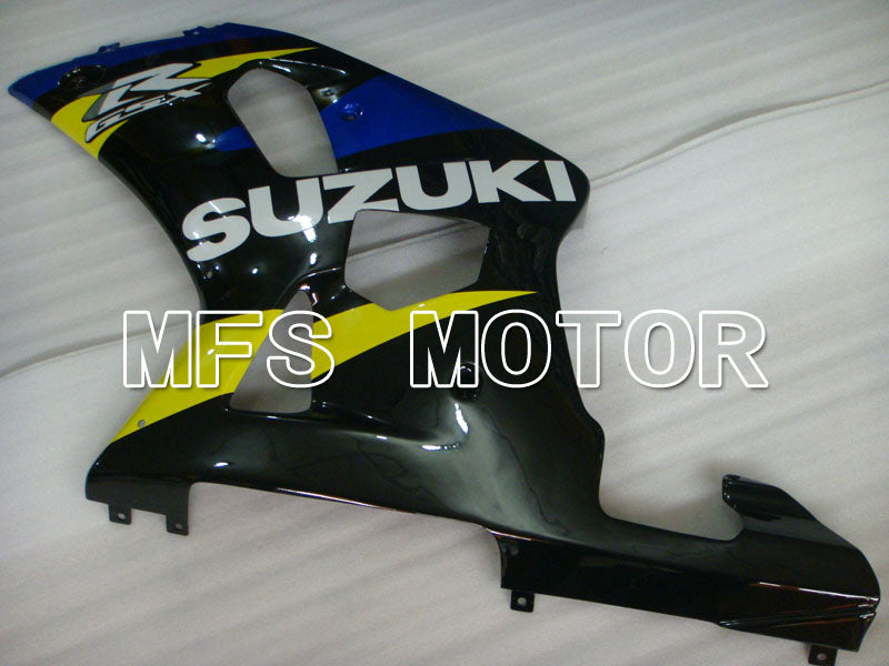 Suzuki GSXR750 2000-2003 Injection ABS Fairing - Factory Style - Black Blue - MFS6984 - Fairings Kit