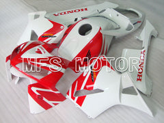 Honda CBR600RR 2005-2006 Injection ABS Fairing - Factory Style - White Red - MFS2185 - Fairings Kit