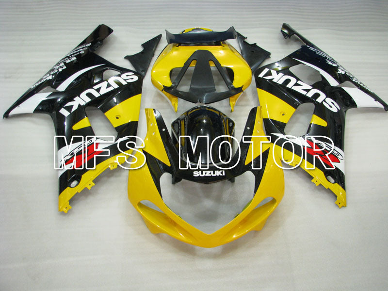 Suzuki GSXR750 2000-2003 Injection ABS Fairing - Factory Style - Black Yellow - MFS6991 - Fairings Kit
