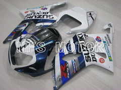 Suzuki GSXR750 2000-2003 Injection ABS Fairing - DUNLOP - White Blue - MFS6996 - Fairings Kit