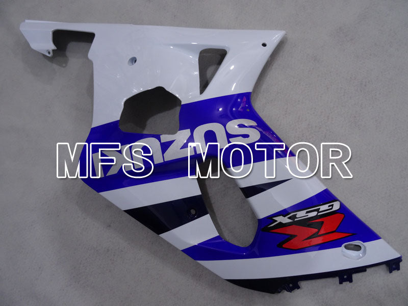 Suzuki GSXR750 2000-2003 Injection ABS Fairing - Factory Style - White Blue - MFS7003 - Fairings Kit