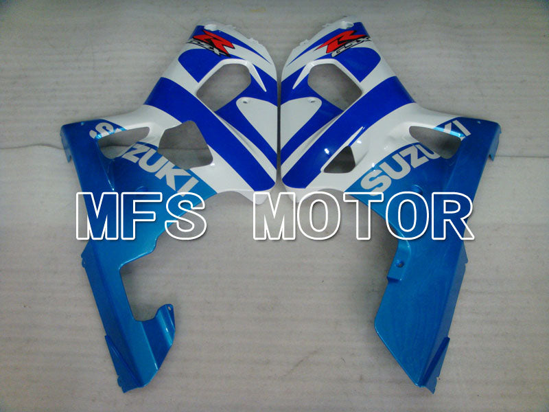 Suzuki GSXR750 2000-2003 Injection ABS Fairing - Factory Style - White Blue - MFS7004 - Fairings Kit