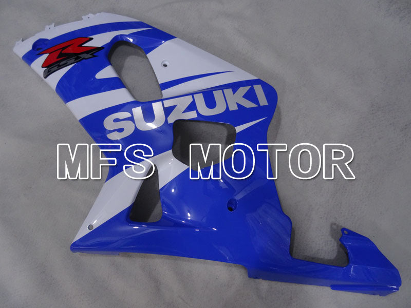 Suzuki GSXR750 2000-2003 Injection ABS Fairing - Factory Style - Black Wihte Blue - MFS7007 - Fairings Kit