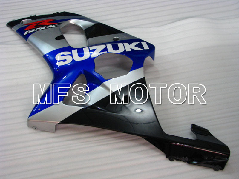 Suzuki GSXR750 2000-2003 Injection ABS Fairing - Factory Style - Black Blue Silver - MFS7010 - Fairings Kit