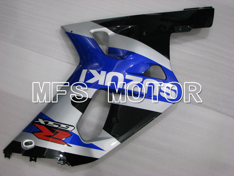 Suzuki GSXR750 2000-2003 Injection ABS Fairing - Factory Style - Black Blue Silver - MFS7013 - Fairings Kit