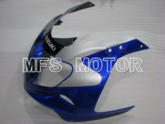 Suzuki GSXR750 2000-2003 Injection ABS Fairing - Factory Style - Black Blue Silver - MFS7013 - Fairings Kit