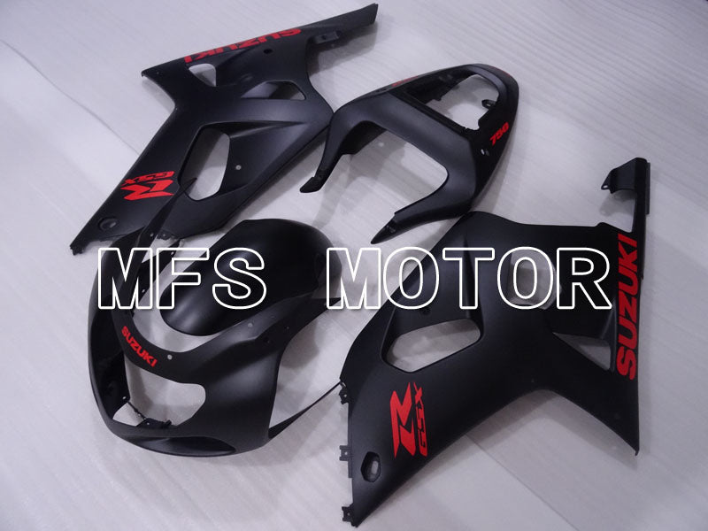 Suzuki GSXR750 2000-2003 Injection ABS Fairing - Factory Style - Matte Black - MFS7014 - Fairings Kit