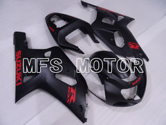 Suzuki GSXR750 2000-2003 Injection ABS Fairing - Factory Style - Matte Black - MFS7014 - Fairings Kit