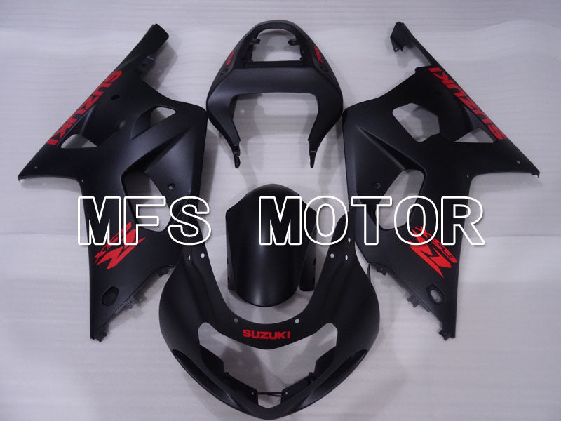 Suzuki GSXR750 2000-2003 Injection ABS Fairing - Factory Style - Matte Black - MFS7014 - Fairings Kit