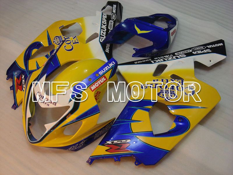 Suzuki GSXR600 GSXR750 2004-2005 Injection ABS Fairing - Corona - Blue Yellow - MFS2228 - Fairings Kit