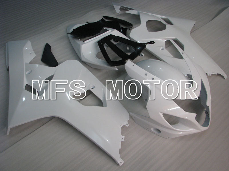 Suzuki GSXR600 GSXR750 2004-2005 Injection ABS Fairing - Factory Style - White - MFS2235 - Fairings Kit